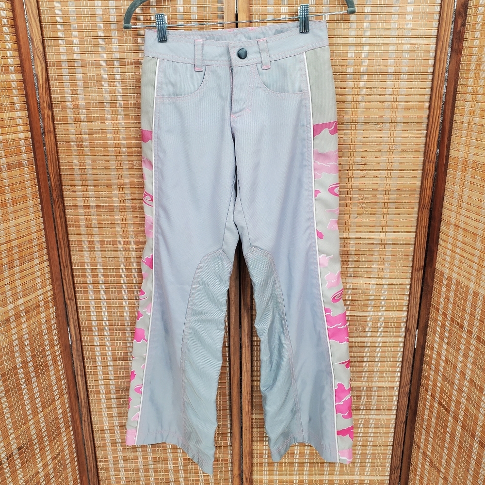 ◇ Elektra MX Motocross Riding Pants Pink Camo Off-Road Racing Size 1 Pink Gray